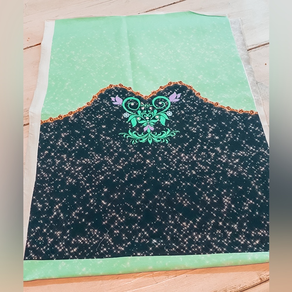Disney princess fabric panel